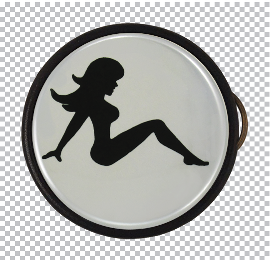 Mud Flap Girl Horn Button-Steering Creations-70052