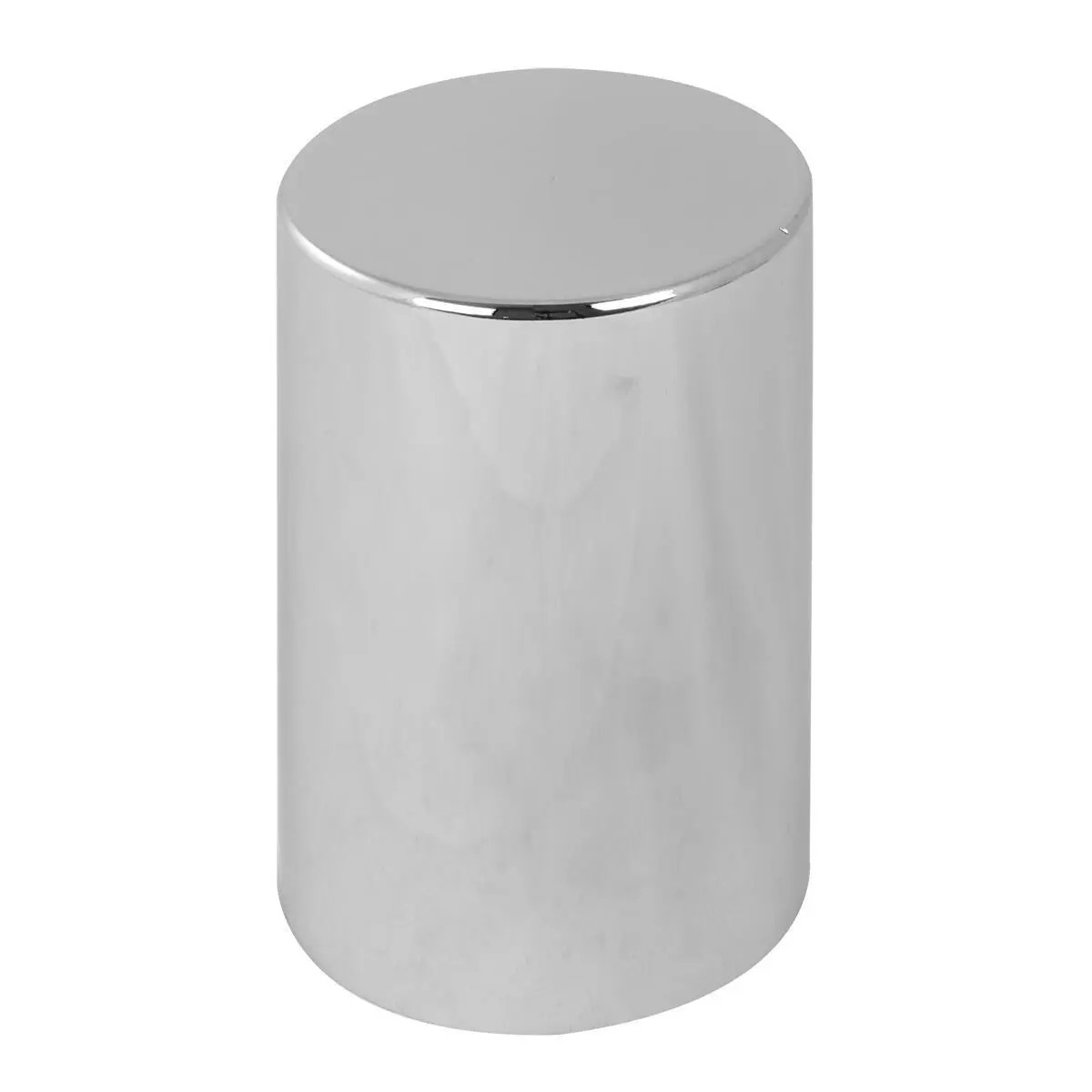Chrome 33mm Flat Top Cylinder Push-on Nut Cover-Grand General-10245