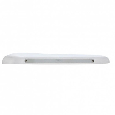 14 Amber LED Front Fender Cover For Peterbilt 388 (2008-2015) & 389 (2008-2022)-Chrome Lens