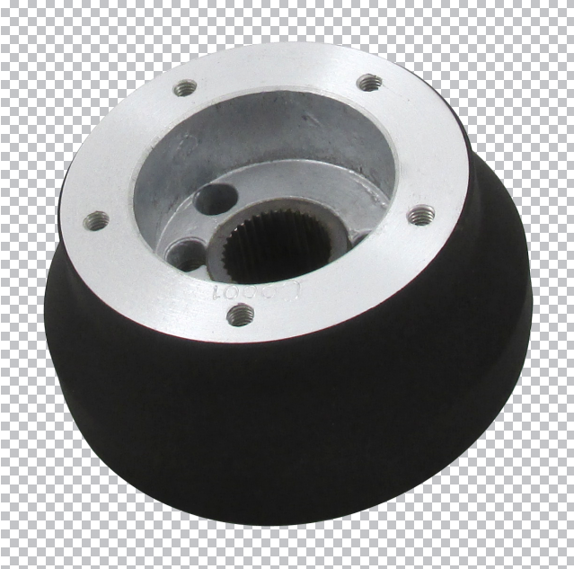 Freightliner 1976 Through 1988 5 Hole Black Hub Adapter-Steering Creations-902