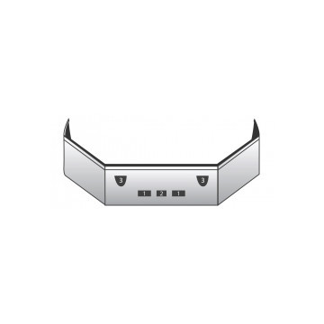 Mack Vision Bumper CX613 2001 – 2004