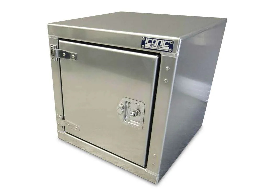 24" Wide T-Handle Aluminum Toolbox - Iconic Metal Gear