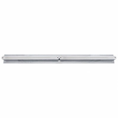 Chrome Top Mud Flap Plate With Two 24 LED 12" GloLight Bars