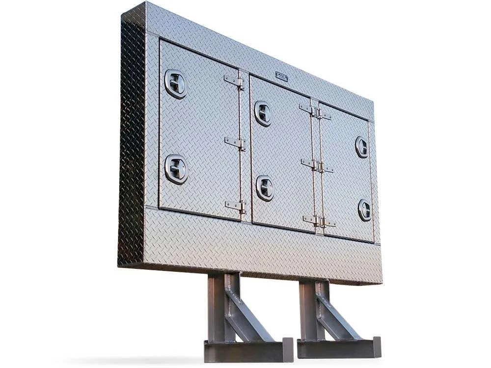 Enclosed Headache Racks with T-Handles - Iconic Metal Gear