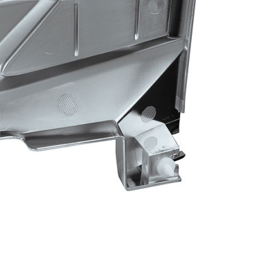 Stainless 1 License Plate Holder With 2X 21 LED Rectangular Lights