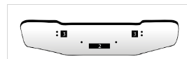 Kenworth Conventional Flat bumper for Models A 1967 to 1981 | 7 Gauge