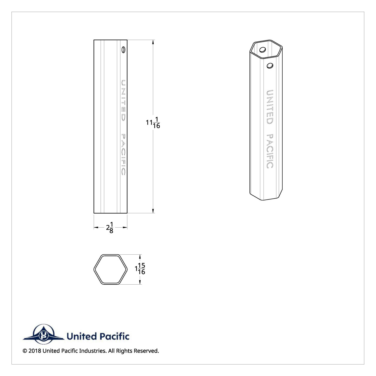 Lug Nut Cover Socket - Plastic Lug Nuts-United Pacific-10259
