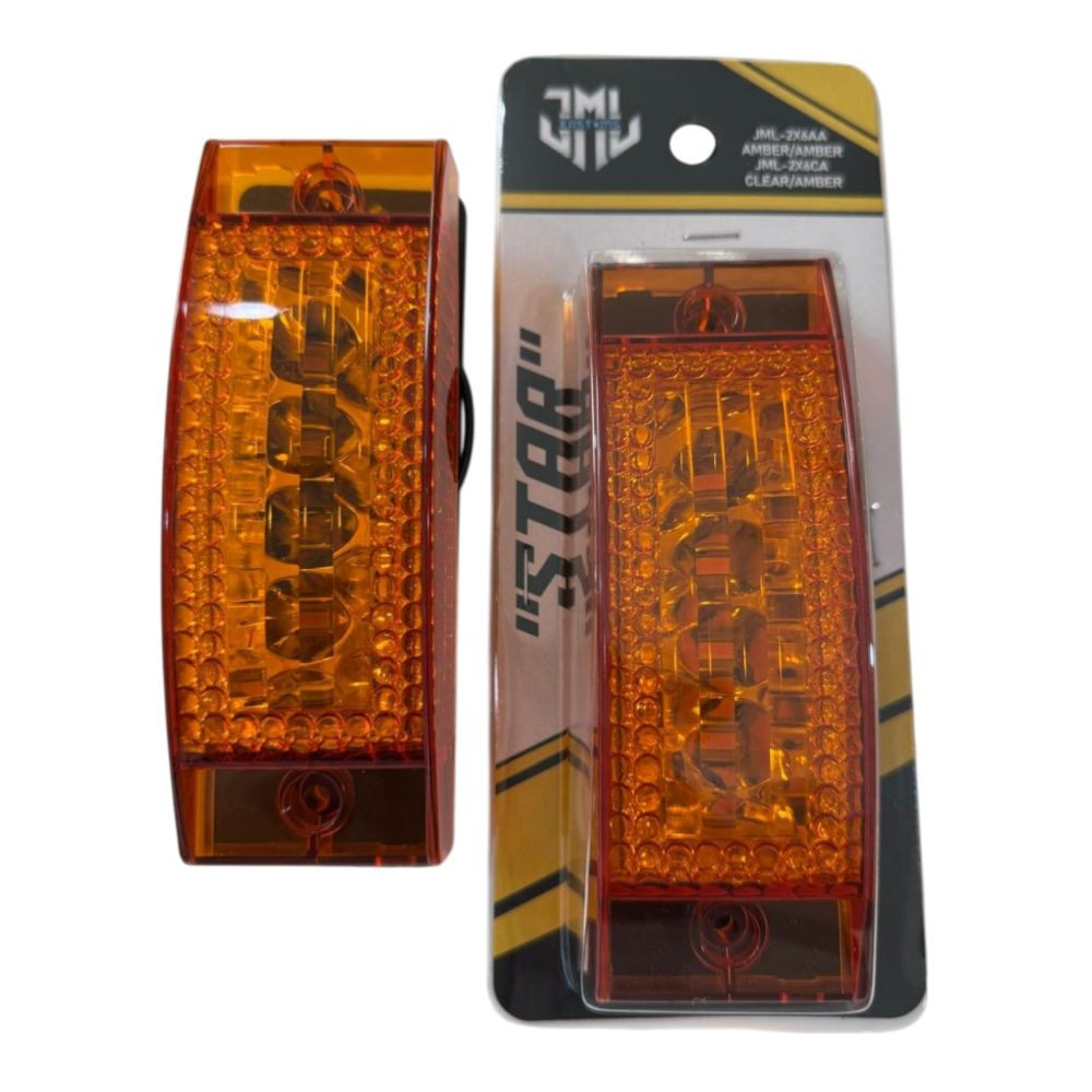 2" x 6" Rectangular 16 LED "STAR" Marker / Turn Signal Light