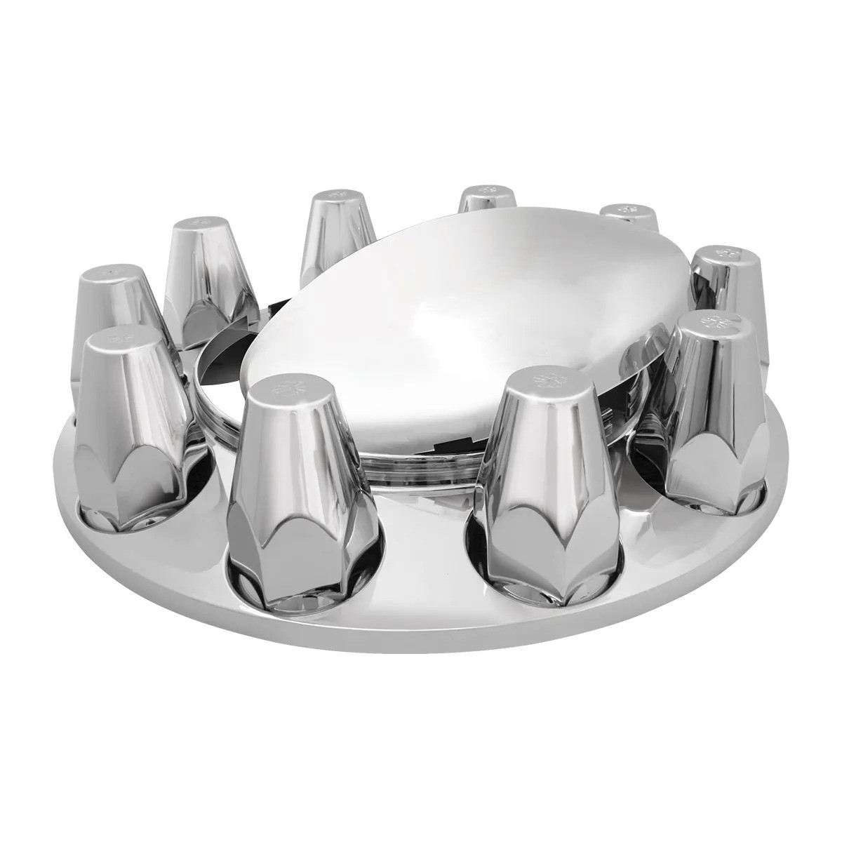 Front Axle Cover - 33mm x 3" - PUSH ON - Standard Hub Cap