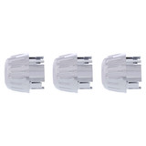 Chrome Outer A/C Control Knob Set For 2006+ Kenworth-United Pacific-41132