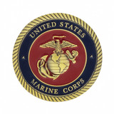 1 3/4" U.S. Military Adhesive Metal Medallion - Army-United Pacific-22975