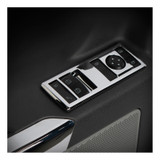 Chrome Door Switch Cover With Power Windows/Mirrors/Door Locks For 2018-2020 Freightliner Cascadia