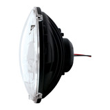 5 High Power LED 7" Dual Function Headlight - Chrome