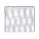Peterbilt 379 Extended Hood Stainless Grille - Alternating Oval Holes
