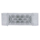 13 LED Reflector Rectangular Clearance/Marker Light - Amber LED/Amber Lens United Pacific 39592