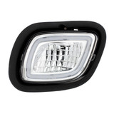 LED Fog & Driving Light W/Halo Position Light For 2008-2017 FL Cascadia-Driver -Competition Series United Pacific 31100r -Competition Series