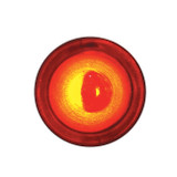 LED Bullet License Plate Fastener - Red (2 Pack)