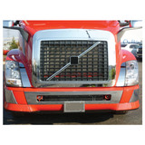 Stainless 1 License Plate Holder For 2003+ Volvo VN