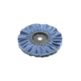 8" Blue Treated Airway Buff - 3/4" Arbor