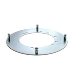 Trailer Hub Cap Mounting Bracket - Metal Oil Seal Cap
