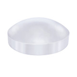 8" Chrome Dome Rear Hub Cap W/ 1 1/2" Tall Side Wall