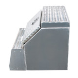 24" Aluminum Step Saddle Box