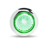 Mini Button Dual Revolution Amber/Green LED with Reflector & Silicone Locking Ring (1 Diode)