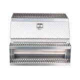 36" Aluminum Step Saddle Box