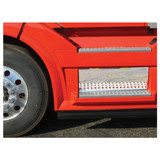 Stainless Front Lower Step Kick Plate For 2006-2017 Volvo VNL