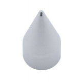 3/4" X 1 7/8" Chrome Plastic Spike Nut Cover - Push-On