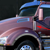 11 1/4" "Switchblade" Universal Light Bars With Light Holes Only