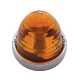 Beehive Large Glass Marker Light - Amber