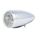 CHROME STEEL BULLET SPYDER LED TURN/MARKER LIGHT