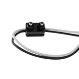 2-PRONG PLUG WIRING HARNESS WITH 6" LEAD BETWEEN PLUGS - 5 PLUGS