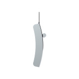 24" X 24" 430 STAINLESS STEEL QUARTER FENDER WITH TUBE BRACKET SET - 4" SIDE WALL