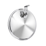 8-1/2" CHROME 320R CONVEX MIRROR - OFFSET MOUNTING STUD