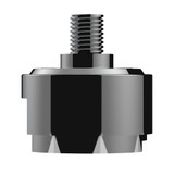 1/2"-13 Thread-On Shift Knob Mounting Adapter For Eaton Fuller Style 13/15/18 Shifter - Chrome (Bulk)