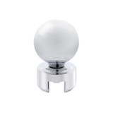 Chrome Ball 13/15/18 Speed Gearshift Knob w/ Adapter