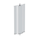 6" X 16" Stainless West Coast Mirror - Non Heated