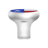 1/2"-13 THREAD-ON GEARSHIFT KNOB WITH TEXAS FLAG STICKER