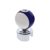 Number 10 Pool Ball Gearshift Knob For 13/15/18 Speed Eaton Style Shifters
