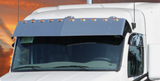 Peterbilt 579 18 Inch Drop Visor Raised Roof With 10 Bullet Light Holes