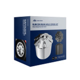 Flat Top Hex Chrome Plastic 33mm Screw-On Lug Nut Cover-Grand General-10338