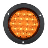 4″ Fleet LED Light with Black Flange Mount