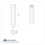 Lug Nut Cover Socket - Plastic Lug Nuts-United Pacific-10259