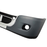 FREIGHTLINER CASCADIA 2008-2017 BUMPER W/ CHROME TRIM & FOG LIGHT HOLES