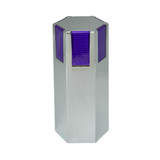 Octagon Lug Nut with Colored Reflector Thread On 33MM