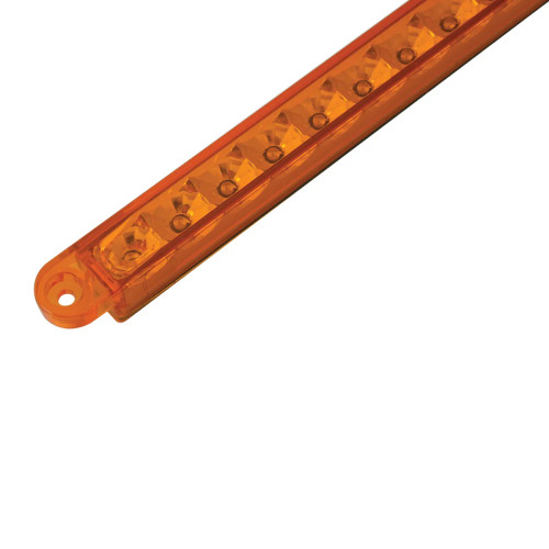 12" Dual Function LED Light Bar Light Only - Amber LED/Amber Lens-Grand General-76380