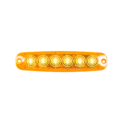 5 ⅛" Ultra Thin Strobe LED Light - Amber/Amber-Grand General-81840