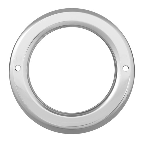 Grommet Cover W/O Visor For 4" Round Light - Chrome-Grand General-84329